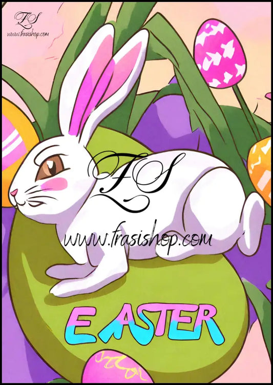Happy Easter Poster #2 Cards Digitale